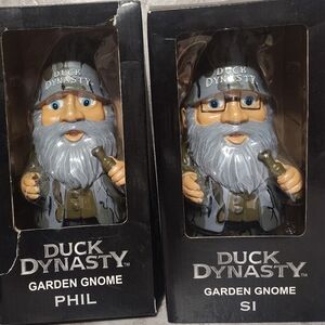 2013 Duck Dynasty Garden Gnomes Si And Phil